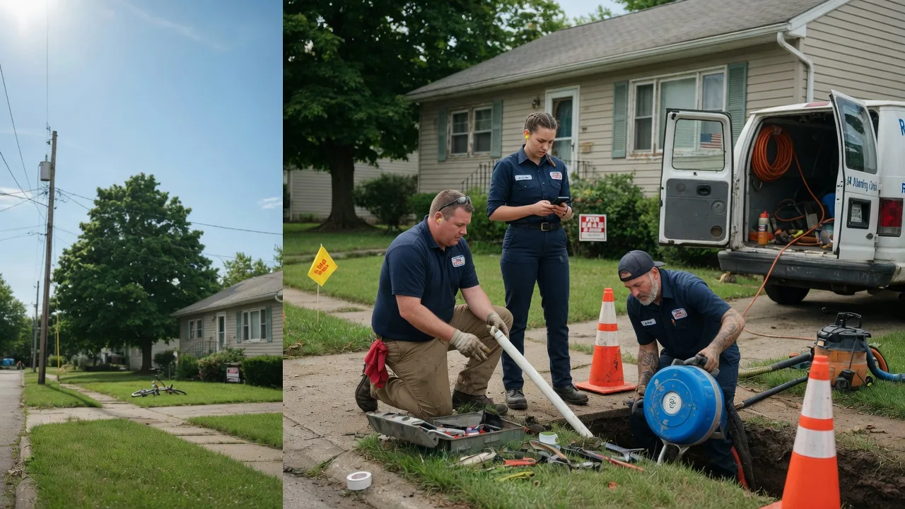 Sewer Line Repair in East Bethany, NY near me